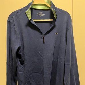 Mens blue vineyard vines pullover